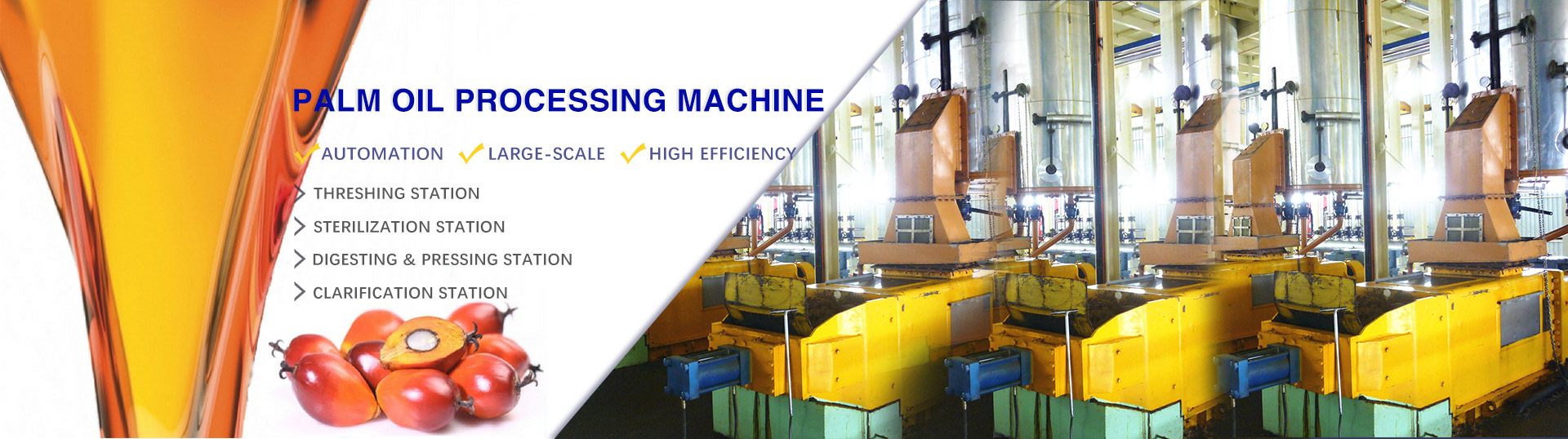 palm oil processing machine