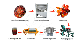 Simple Type Palm Oil Processing Plant