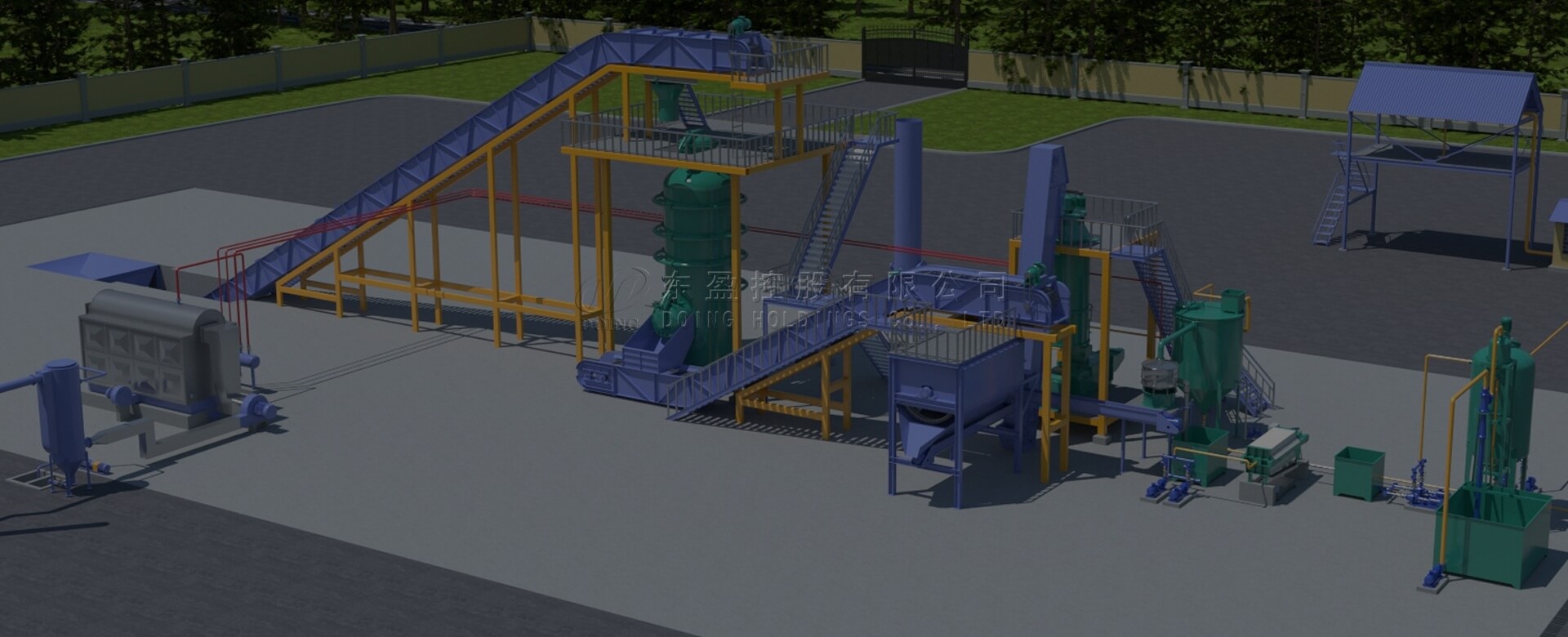 Small Scale Full-Automatic Palm Oil Processing Plant