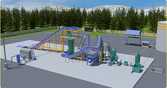 Small Scale Full-Automatic Palm Oil Processing Plant