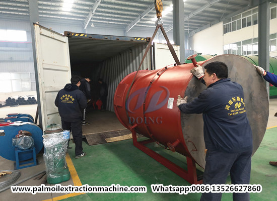 1tph palm oil extraction machine will exported to Malaysia