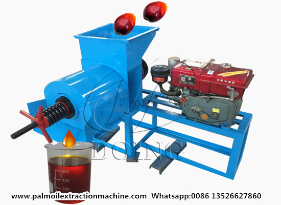 Small scale palm oil expeller machine