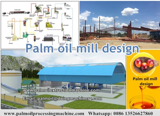 What is the functions of palm oil mill design?