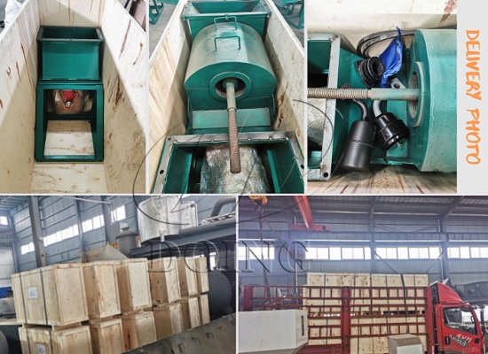 Small scale palm oil expeller machines will be shipped to Angola