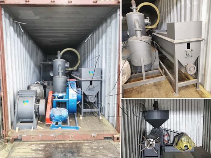 small scale palm kernel oil processing machine delivery photo