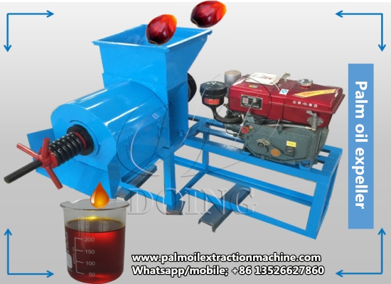 Guinea client successfully ordered a 500kgph palm oil presser from Henan Glory Company