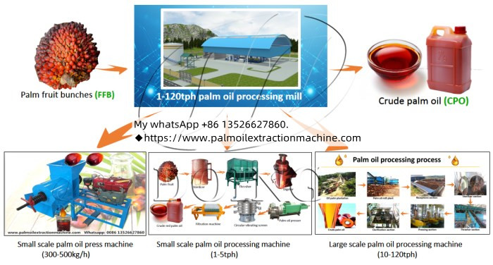 Complete set of palm oil processing machine.jpg