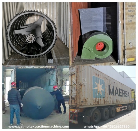 The 5TPH CPO processing machines purchased by a Liberian customer from Henan Glory Company have been successfully shipped.