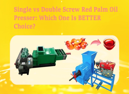 Introduction video of single screw and double screw palm oil pressing equipment (Option 1)