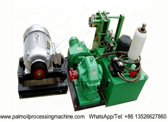 New Order from Nigerian Client: A Hydraulic Pump Station for 1TPH Double Screw Palm Oil Press Machine