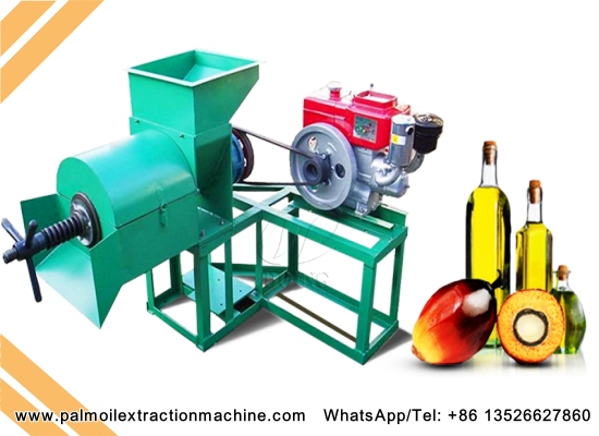 New Order from Italy for Diesel-Powered Palm Oil Press Machine