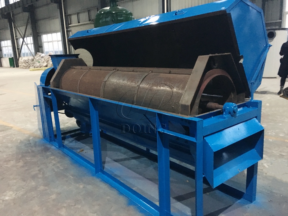 Palm kernel fiber separator