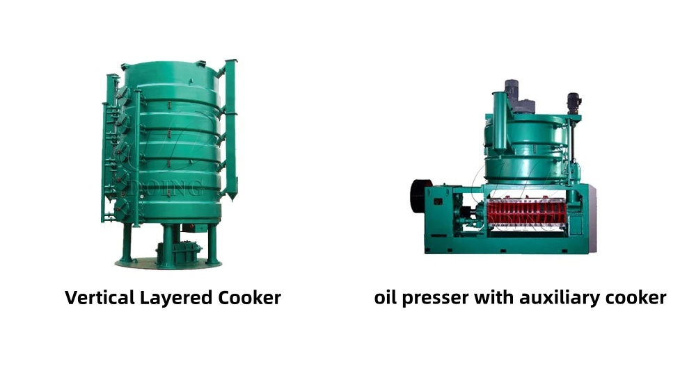 cooker and oil presser
