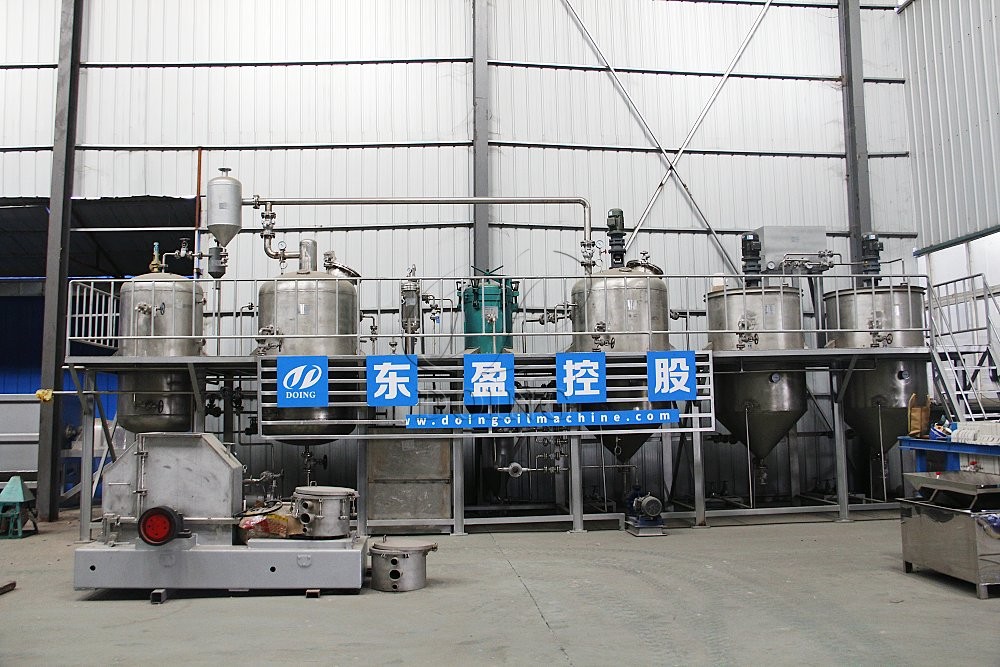 palm oil refinery equipment
