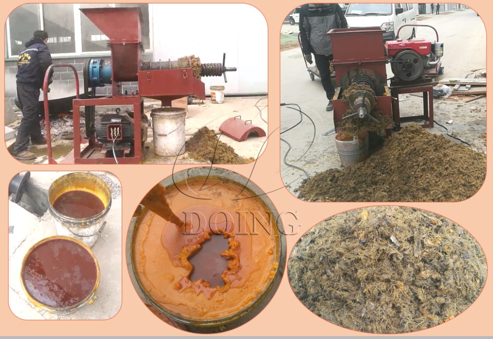 small scale palm oil press machine