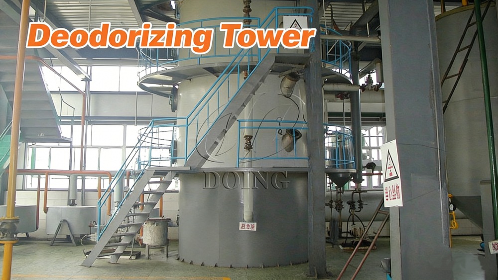 Deodorizing tower