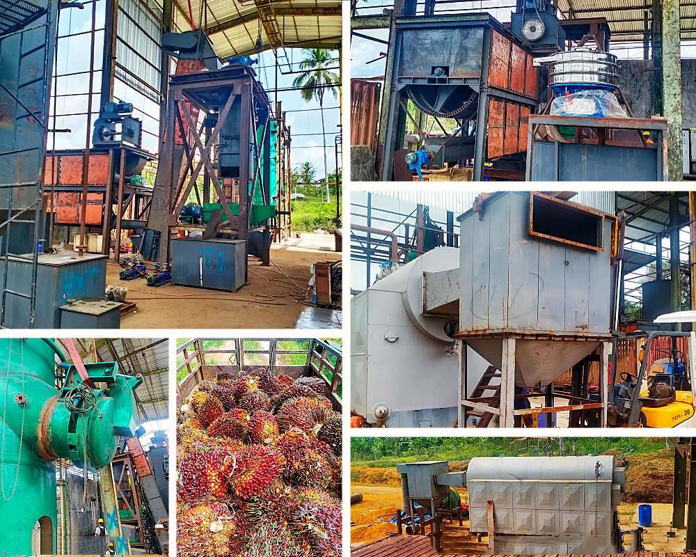 5tph small palm oil milling plant in Liberia