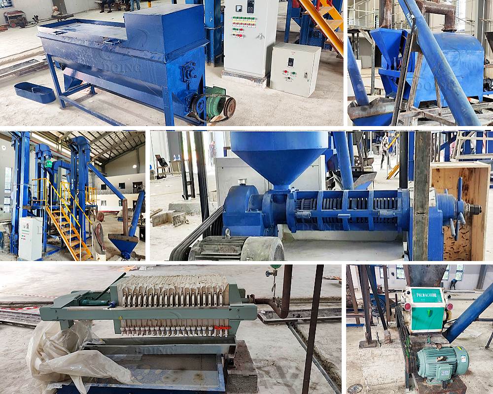 palm kernel oil pressing plant