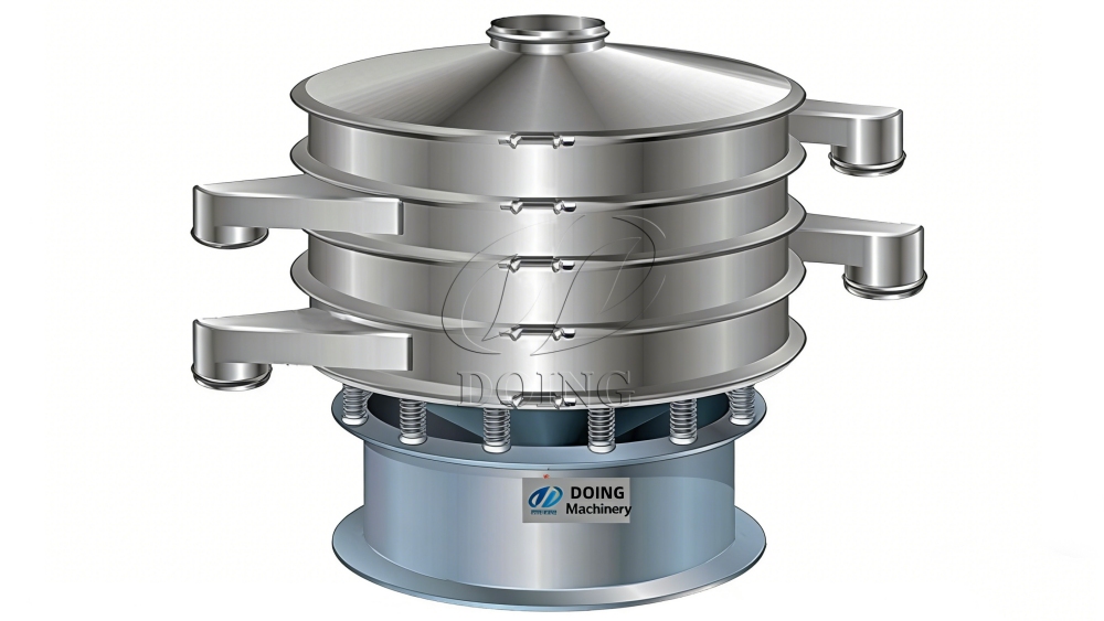 Rotary vibrating screen