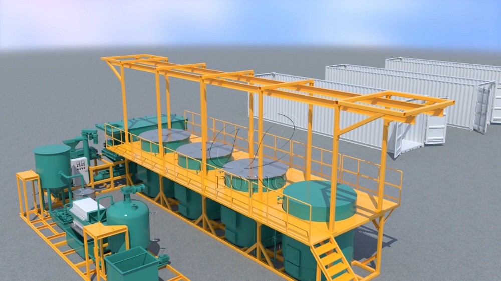 palm oil processing plant