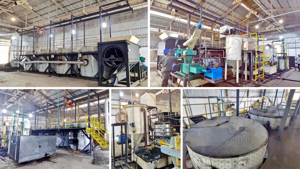palm oil processing plant Installation