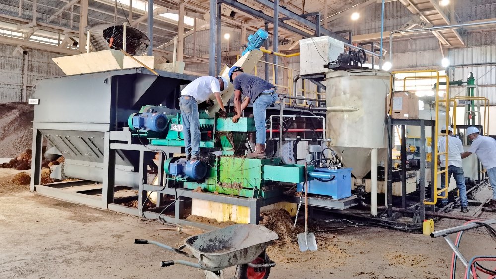 1tph Free Installation Palm Oil Processing Plant Project in Indonesia