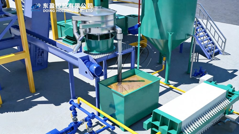 Palm oil clarification station
