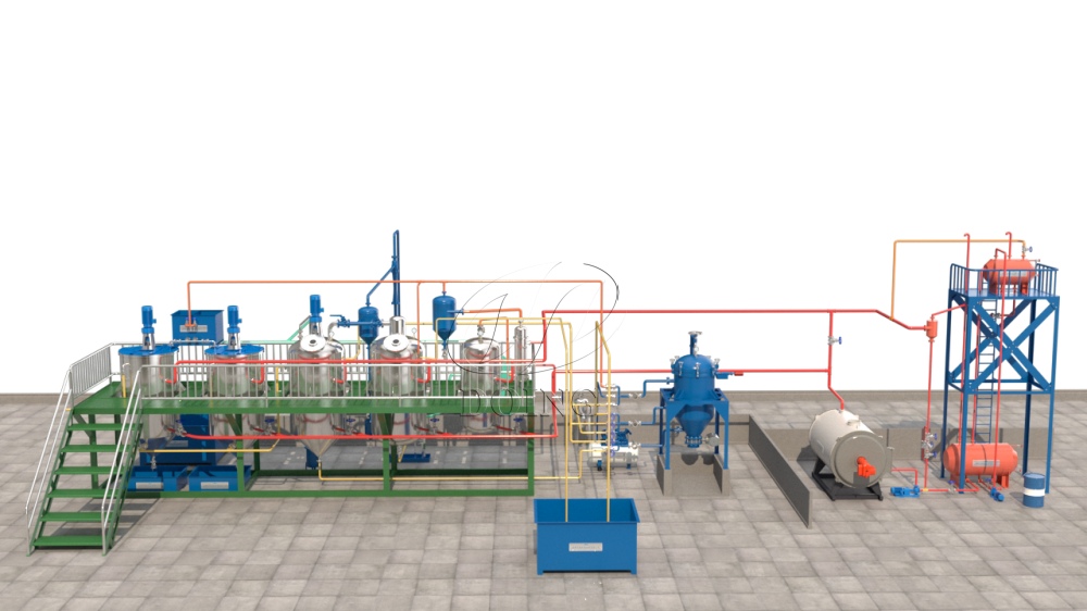 palm oil refinery machine