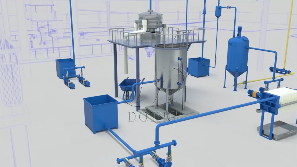 crude palm oil filter