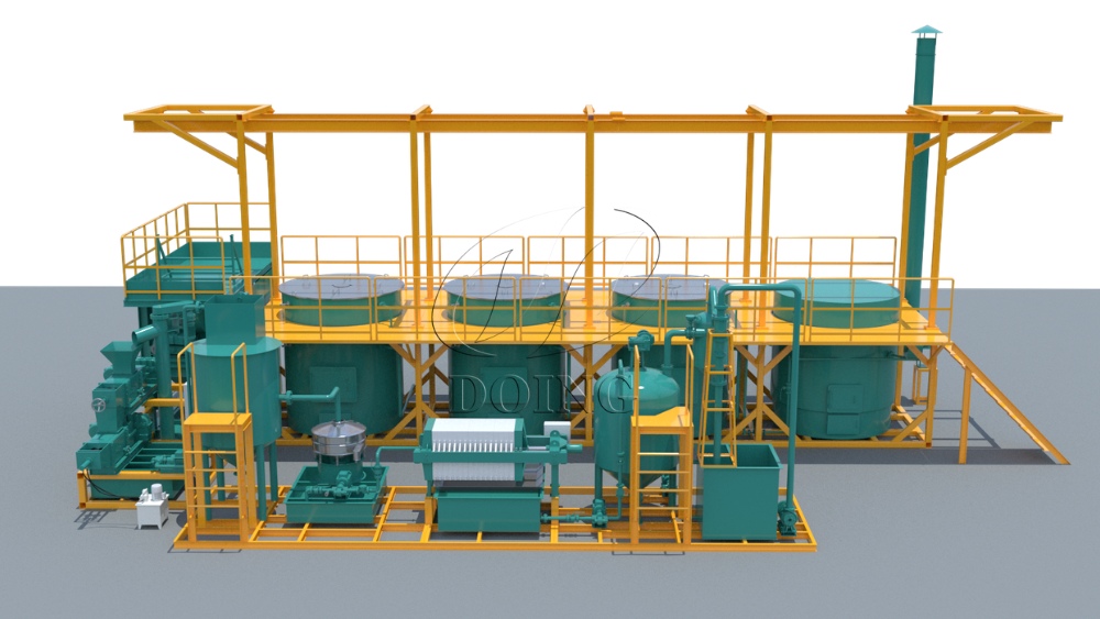 1 t/h palm oil processing machine