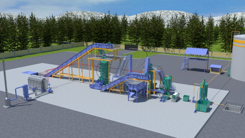 5 t/h palm oil processing machine