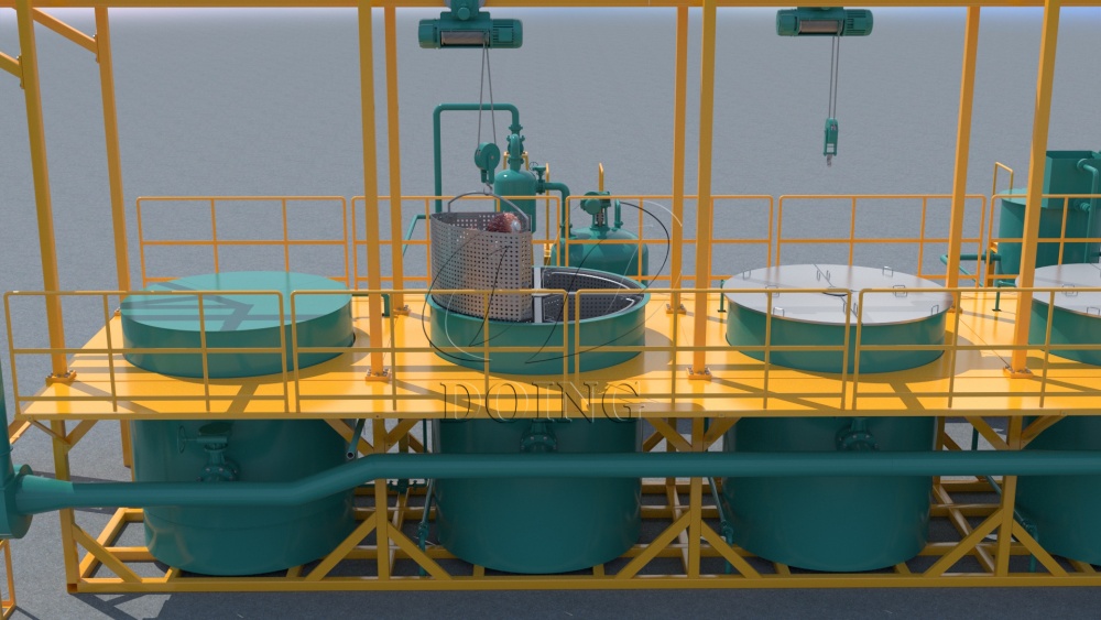 1tph palm oil processing machine