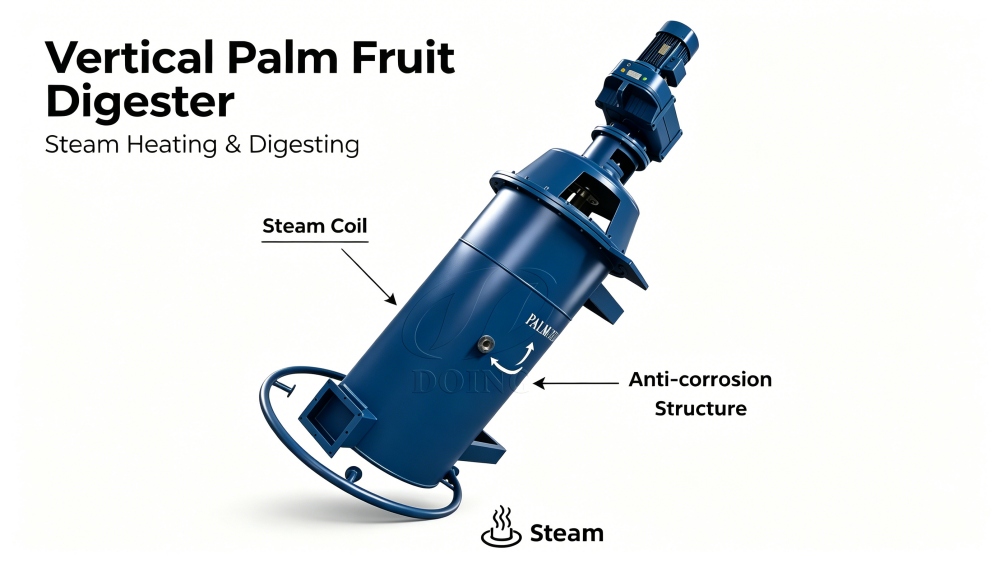 palm fruit digester