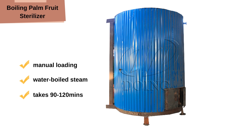palm fruit sterilizer