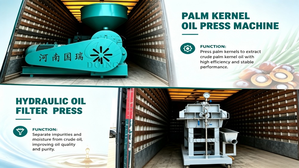 Palm kernel oil extraction machine