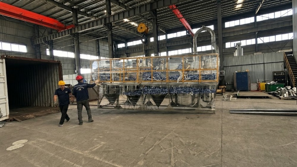 Electric Heating Palm Oil Refining Machine Delivered to Guinea
