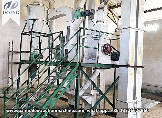 2-3tph palm kernel crushing and separating machine project successfully installed in Akwa, Ibom, Nigeria