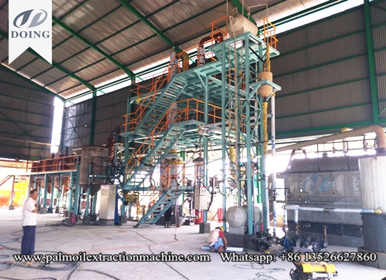 5tpd palm oil refinery plant project was set up in Indonesia