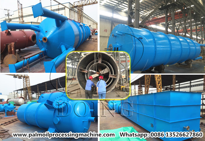 palm oil refinery plant 