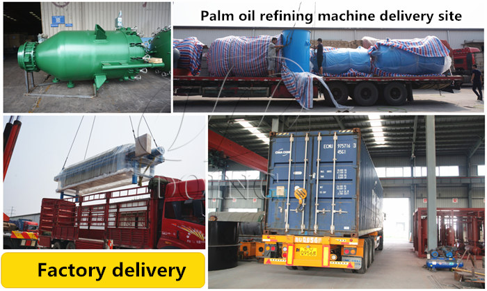 palm oil refinery plant 