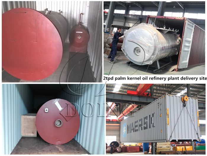 palm kernel oil refinery plant 