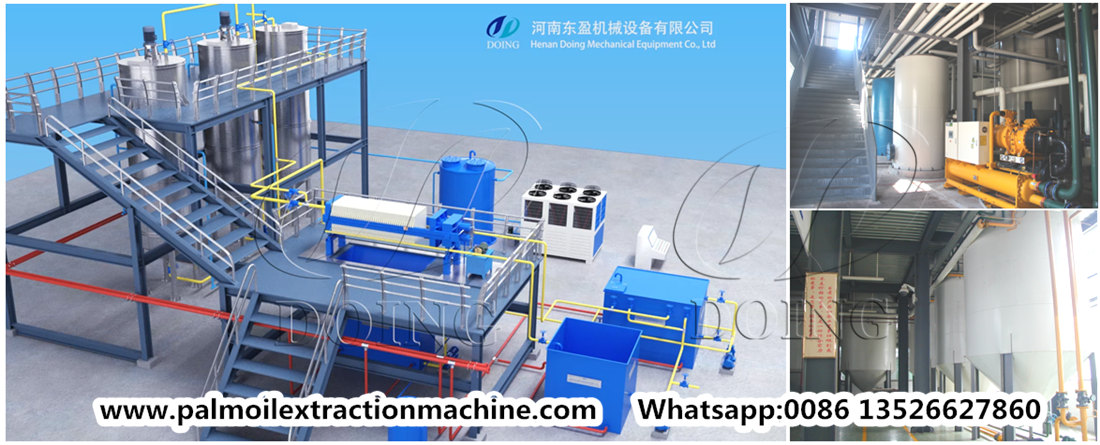 palm oil fractionation plant 