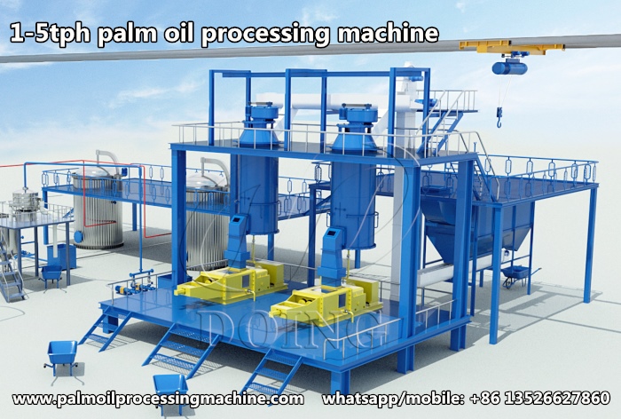 palm oil processing machine 