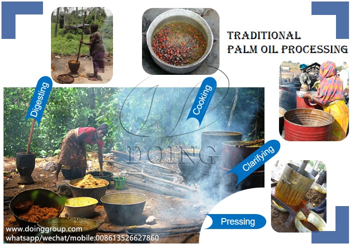 palm oil extraction method