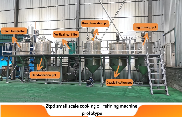 palm oil refining machine 