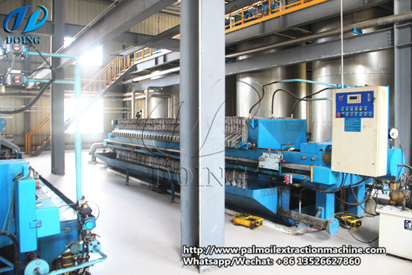 oil filter machine