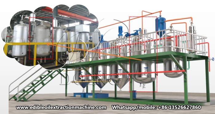 palm oil refining machine