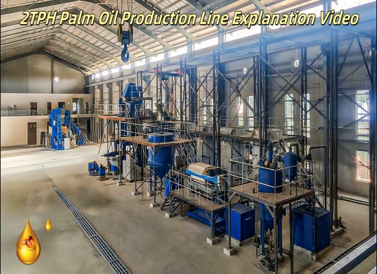 Installation Video of 2T/H Palm Oil Mill Plant in Nigeria