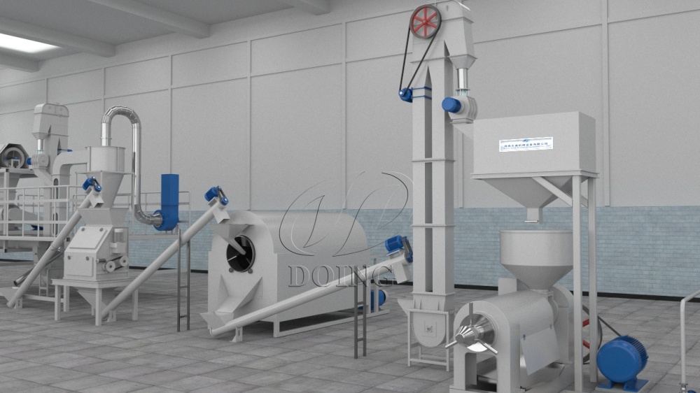 อุปกรณ์แปรรูปน้ำมันเมล็ดปาล์ม