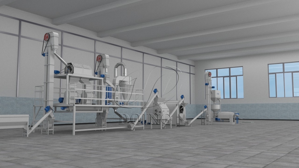 สายการผลิตน้ำมันเมล็ดปาล์ม